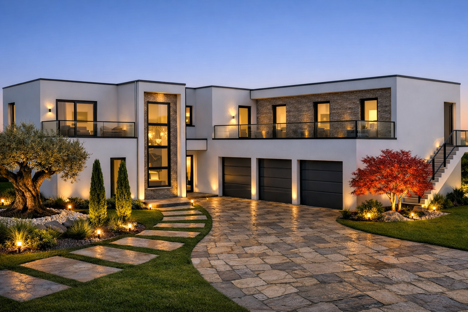Maison contemporaine en région Grand Est
